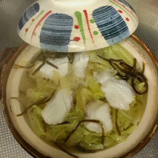 鯛の水炊きひとり鍋